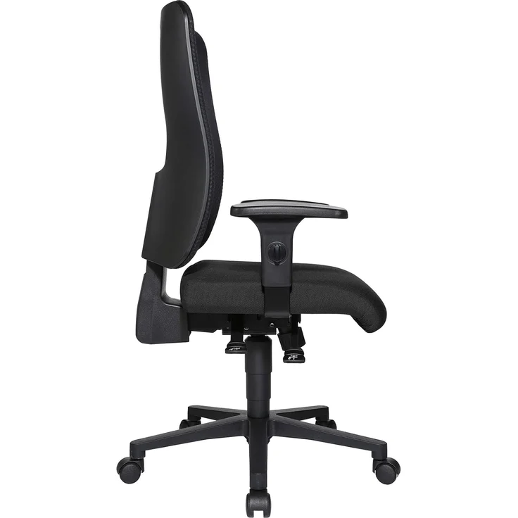 Topstar Open X (N) ergonomischer Bürostuhl, Schreibtischstuhl, atmungsaktive Netzbespannung, Stoffbezug, schwarz – Bild 5