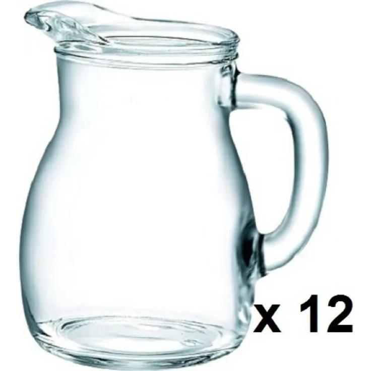 Glas Krug Bistrot geeicht 0,5L - 12 Stück