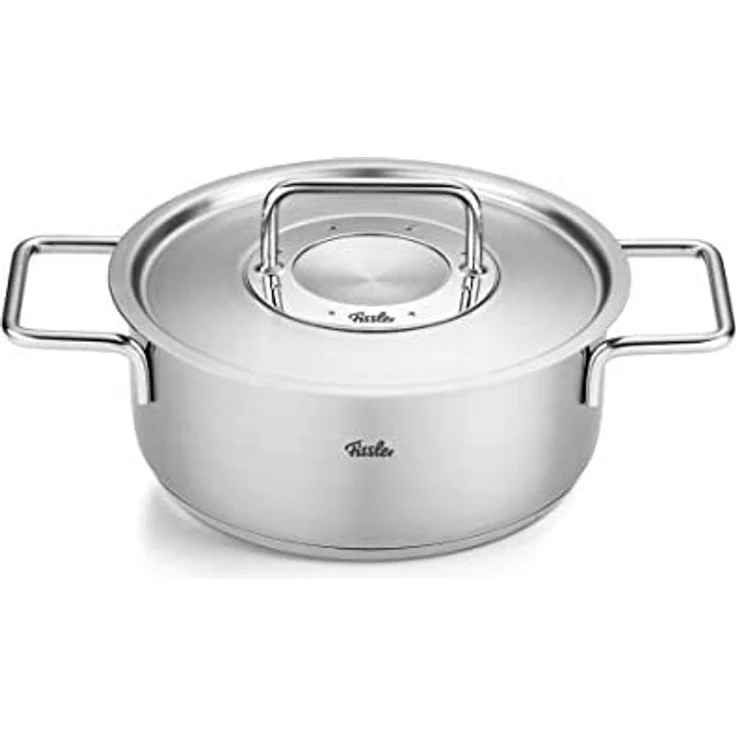 Fissler Bratentopf Fissler Pure Collection, Edelstahl 18/10 (1-tlg), Made in Germany – Bild 2