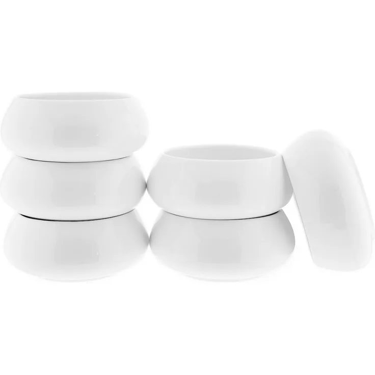 Lissa Bonna 6er-Set Suppenschalen aus hochwertigem Porzellan - 14 x 6,5 cm