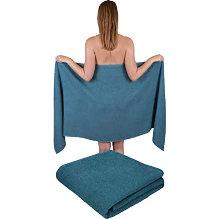 Betz Saunatuch 2 Stück Saunatücher XXL Berlin Größe 70x200 cm, 100% Baumwolle (2-St) – Bild 2