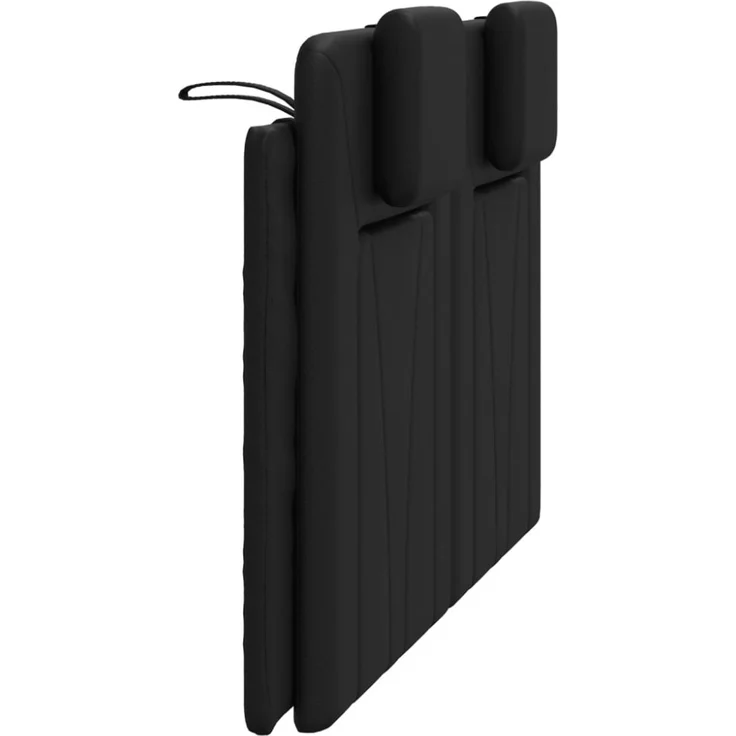 vidaXL Kopfteil-Kissen Schwarz 120 cm Kunstleder 374781 – Bild 3