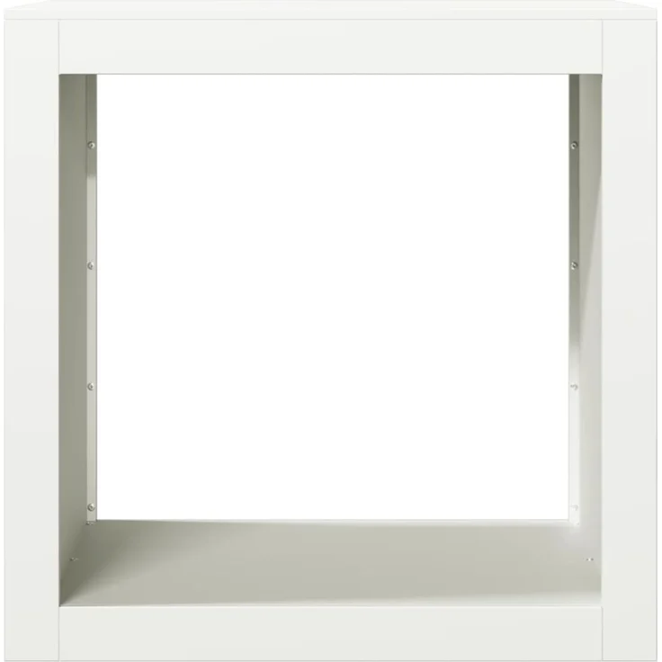 vidaXL Brennholzregal Weiß 60x40x60 cm Stahl 851004 – Bild 3