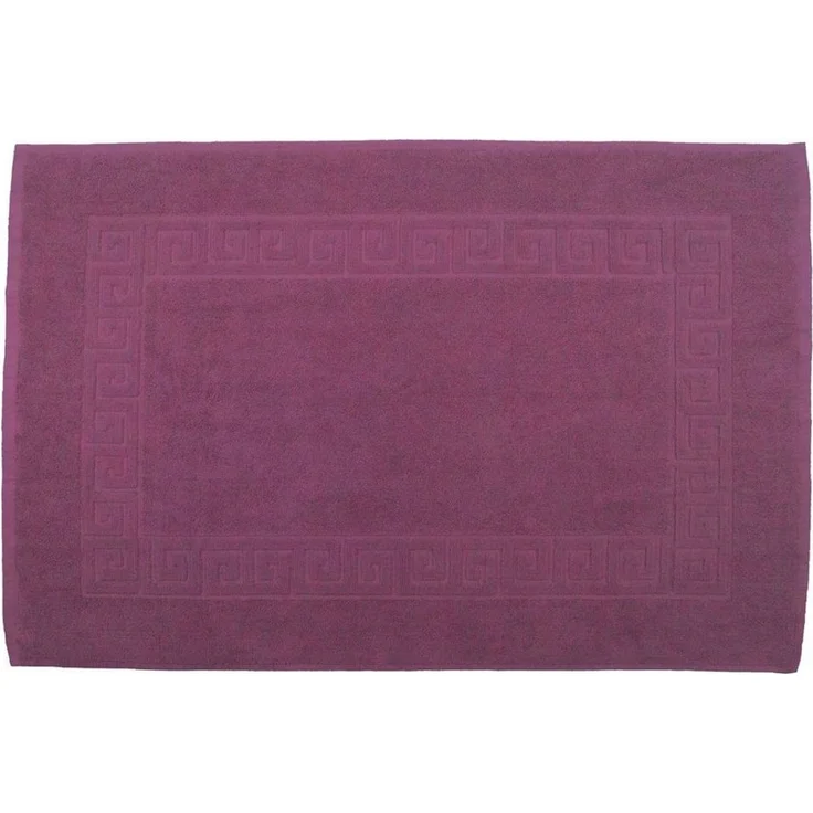 Julie Julsen Badematte 1-Badematte-Lila-50 x 40 cm, Baumwolle, Spiral – Bild 1