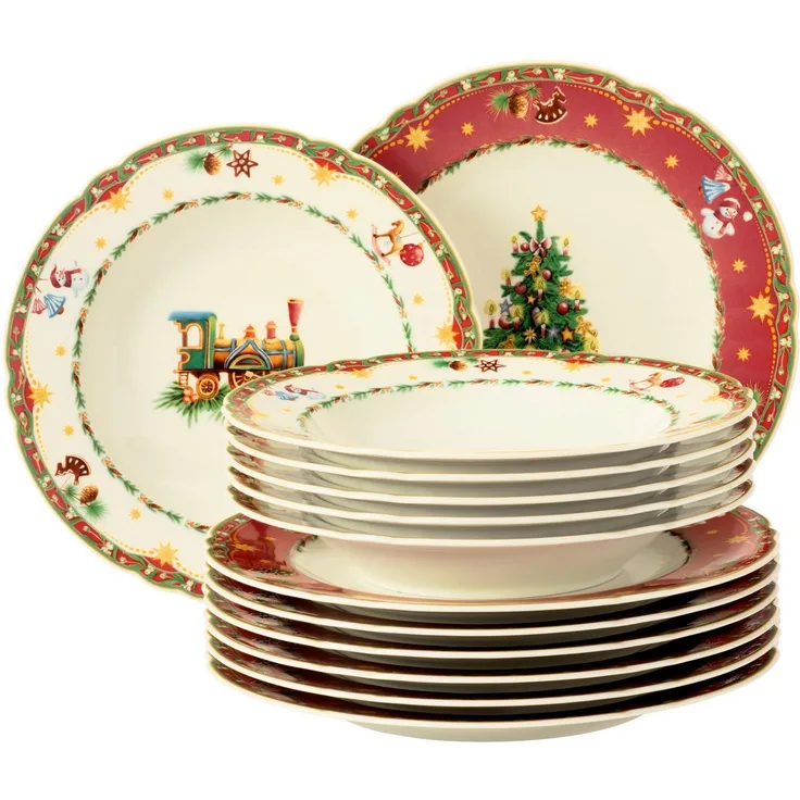 Seltmann Weiden Marieluise Weihnachtsnostalgie Tafelservice 12-teilig