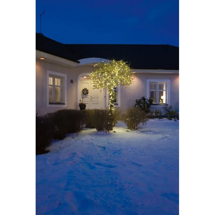 KONSTSMIDE LED-Lichterkette, 40-flammig, Micro LED Lichterkette, mit Funkeleffekt, 40 warm weiße Dioden – Bild 5