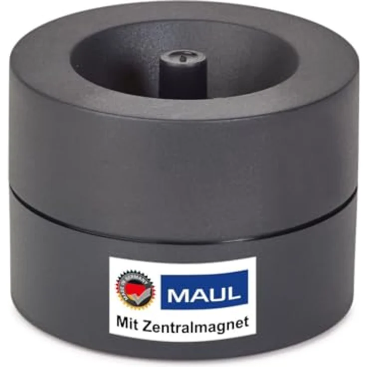 MAUL Klammernspender MAULpro Schwarz Kunststoff Deutschland 73 mm 73 mm 60 mm – Bild 2