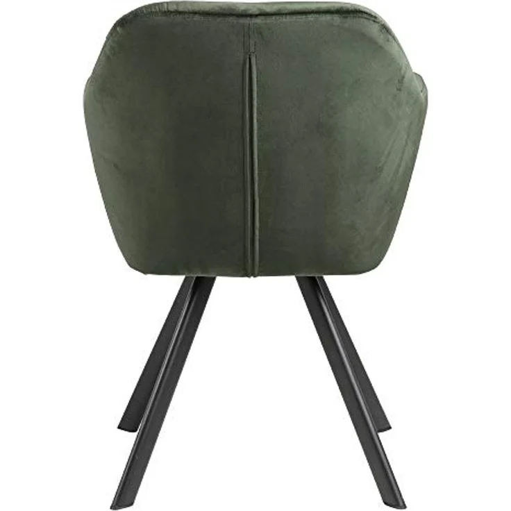 Selsey Polsterstuhl, Dunkelgrün, 57,5 x 61,5 x 81,5, 5903025349800 – Bild 4