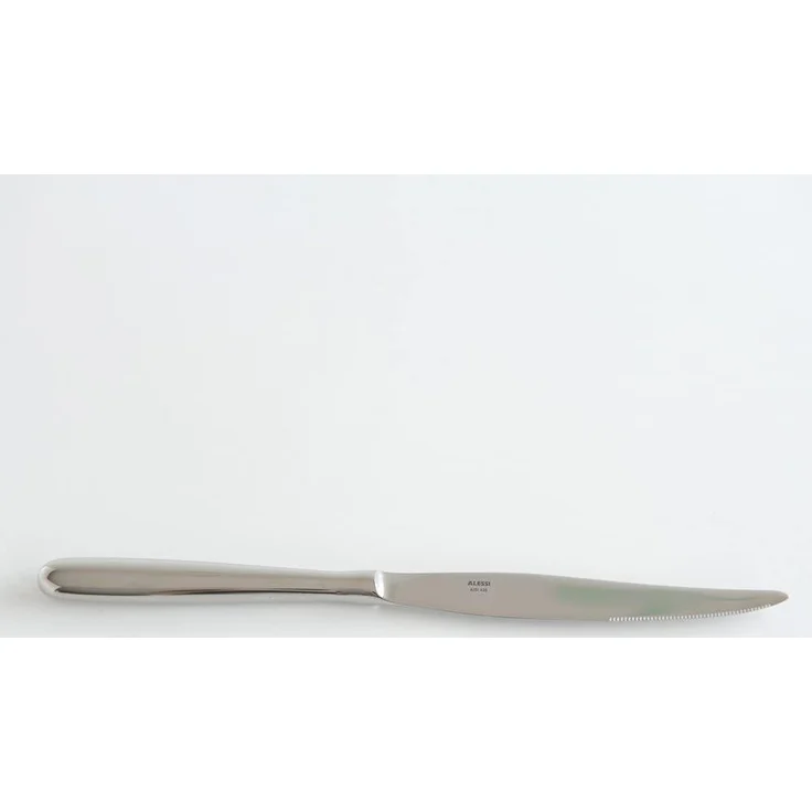 Alessi Caccia Tafelmesser Monoblock 6 Stück Edelstahl glänzend poliert – Bild 3