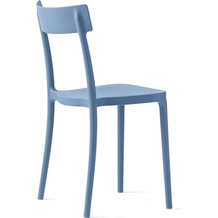 Connubia, 2 Stühle Argo, Polypropylen, Sky Blue, matt – Bild 5