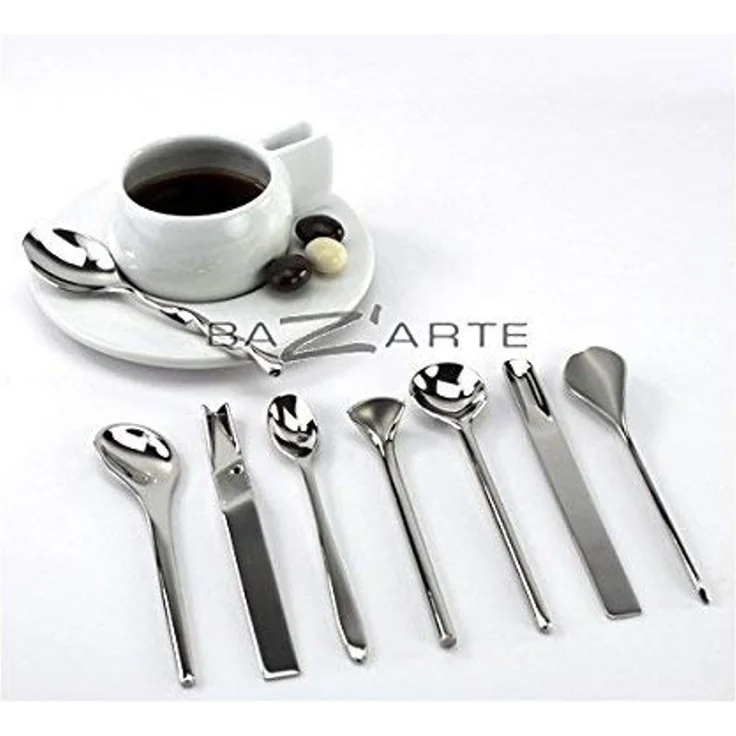 Alessi 8 Espressolöffel – Bild 4