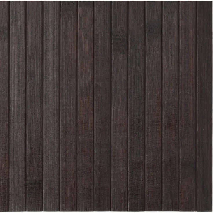 vidaXL Teppich Rechteckig Dunkelbraun 70x400 cm Bambus 376761 – Bild 5