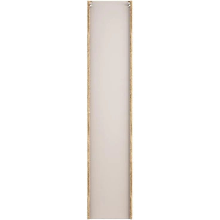 Lomadox Hochschrank OLUO-56-BEIGE Badschrank, 1-türig, Eiche mit beige, 3D-Struktur – Bild 6