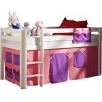 Spielbett Pino mit Textilset \"Bella\"