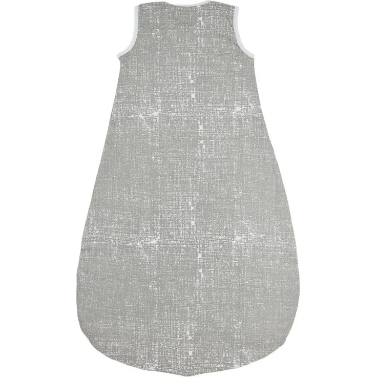 MEYCO Baby Fine Lines Schlafsack gefüttert (aus 100% Baumwolle, mit Rundum-Reißverschluss, hautfreundlich, Faltenresistent, perfekte Passform, Größe: 110), Grau – Bild 4