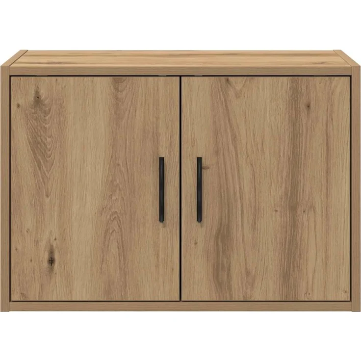 vidaXL Garagen-Wandschränke 2 Stk. Artisan-Eiche Holzwerkstoff 860660 – Bild 6