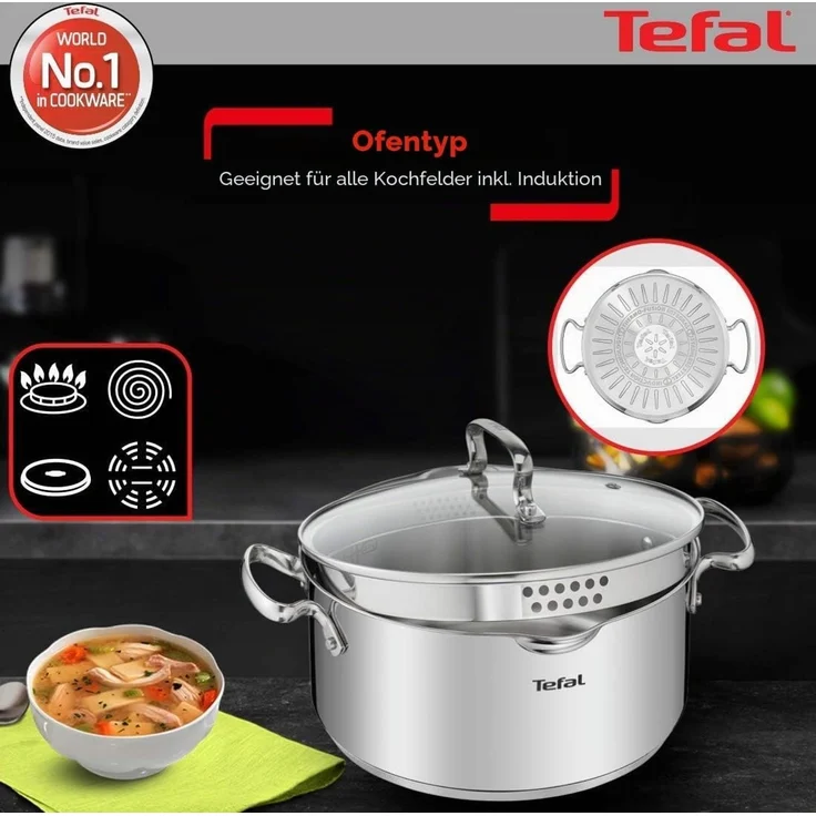 Tefal Duetto+ G7194455 20cm Glasdeckel – Bild 9