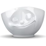 Schmunzel Schale glücklich in weiß 500ml