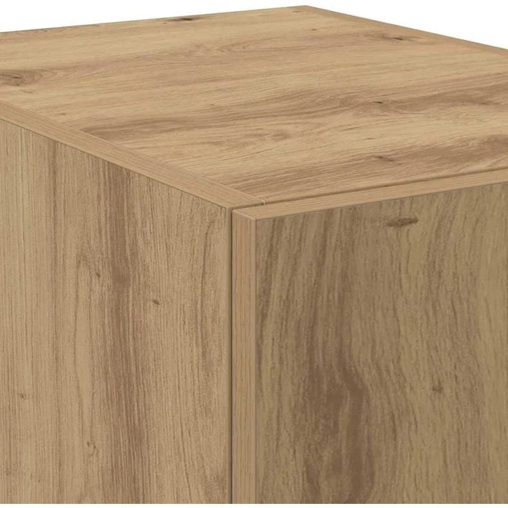 vidaXL Highboard 2 pcs Artisan-Eiche 30 x 42,5 x 185 cm 3365577 – Bild 8