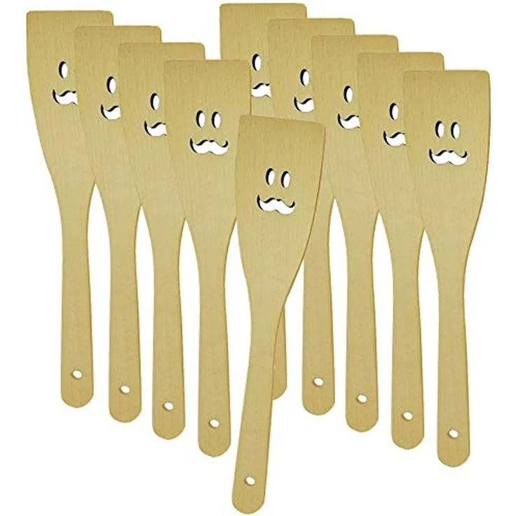 METALTEX 570314000 Pfannenwender 30 cm MR. aus Buchenholz mit Gesicht Mann / Wender – Bild 1