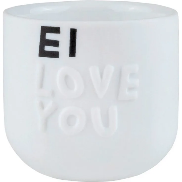 Eierbecher "EI love you" - Räder Design