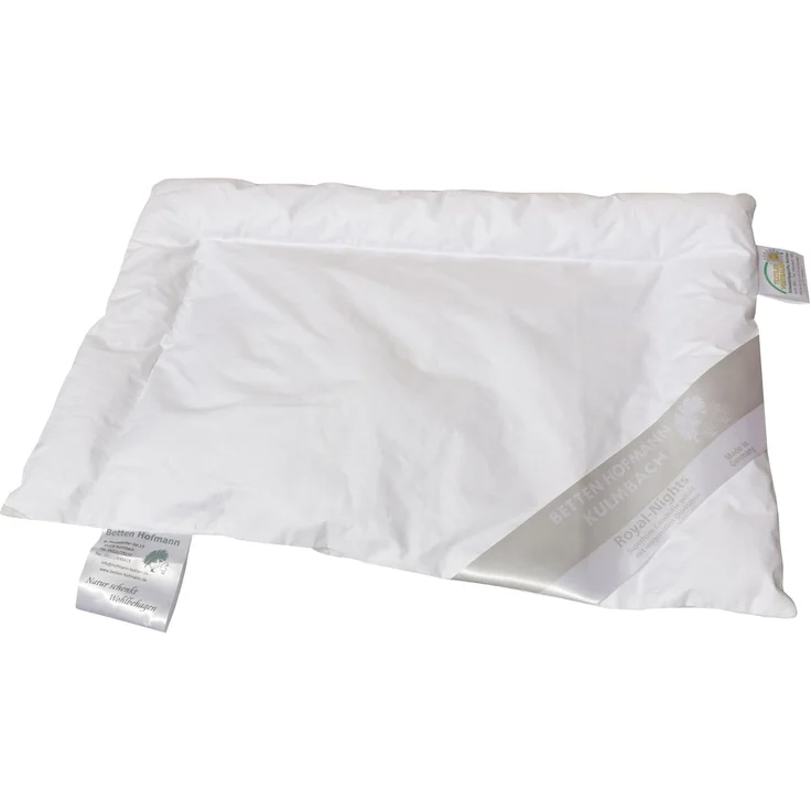 Betten Hofmann BASIC Baby Kinder Flachkissen 40x60 cm u-förmig gesteppt Synthetik – Bild 1