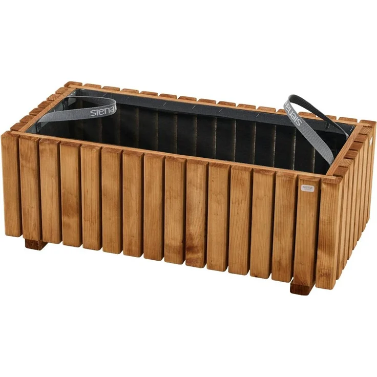 SIENA GARDEN Oskar Pflanzkasten 80x40x40cm, kesseldruckimprägniert braun