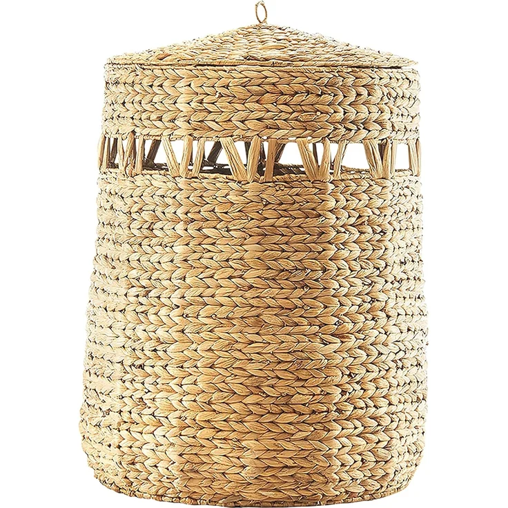 Kobolo Wäschekorb Aufbewahrung Korb NATURE - Wasserhyazinthe natur – Bild 1