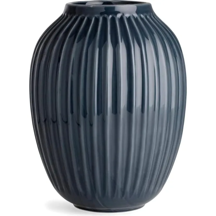 Kähler Hammershøi Vase 25 cm anthracite