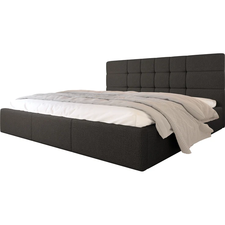 Polsterbett Komasan mit Lattenrost aus Holz, Farbe: Bergamo 97 – Bild 1