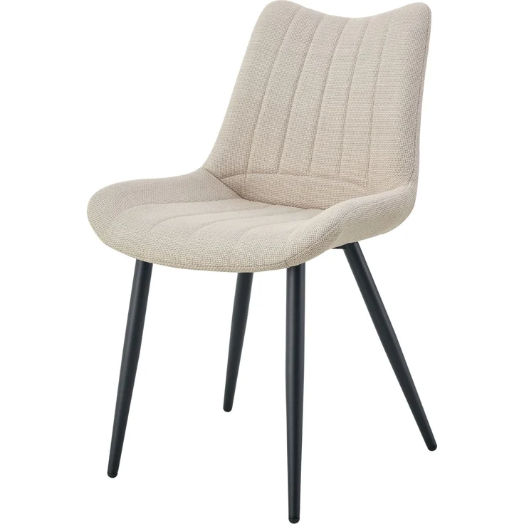 Stuhl 2er Set Helsinki Stühle in Creme - gemütliches Design - Top Qualität B/H/T: 53x86x59 cm – Bild 4