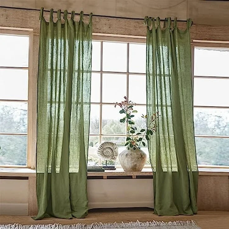 Mirabeau Vorhang Gardine Adara grün – Bild 2