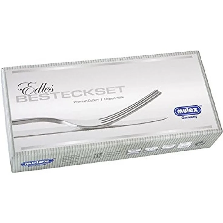Mulex Besteck-Set Ohio (30-tlg), 6 Personen, Edelstahl 18/0 – Bild 2