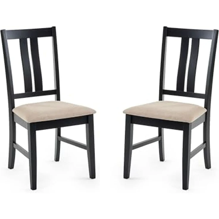 Julian Bowen Set mit 2 Hilton-Esszimmerstühlen – Bild 2