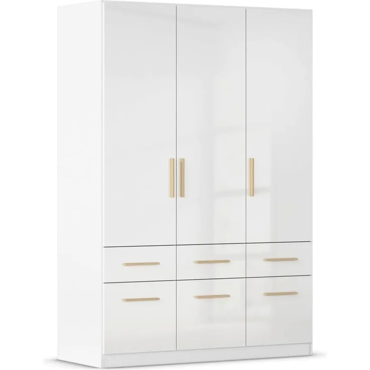 rauch Drehtürenschrank Kleiderschrank Schrank Garderobe Schlafzimmerschrank CELLE in 4 Breiten und 2 Höhen, optional mit Schubkästen MADE IN GERMANY