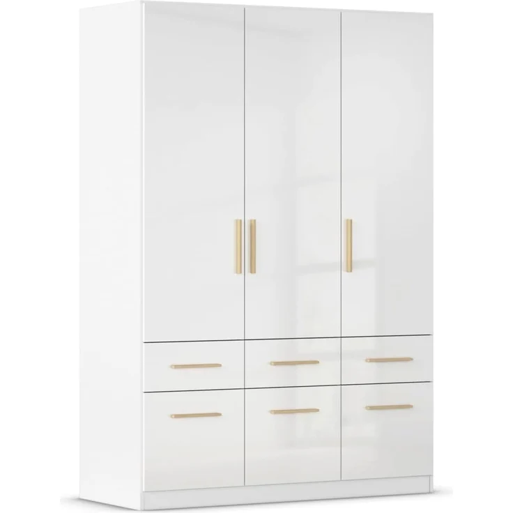 rauch Drehtürenschrank Kleiderschrank Schrank Garderobe Schlafzimmerschrank CELLE in 4 Breiten und 2 Höhen, optional mit Schubkästen MADE IN GERMANY