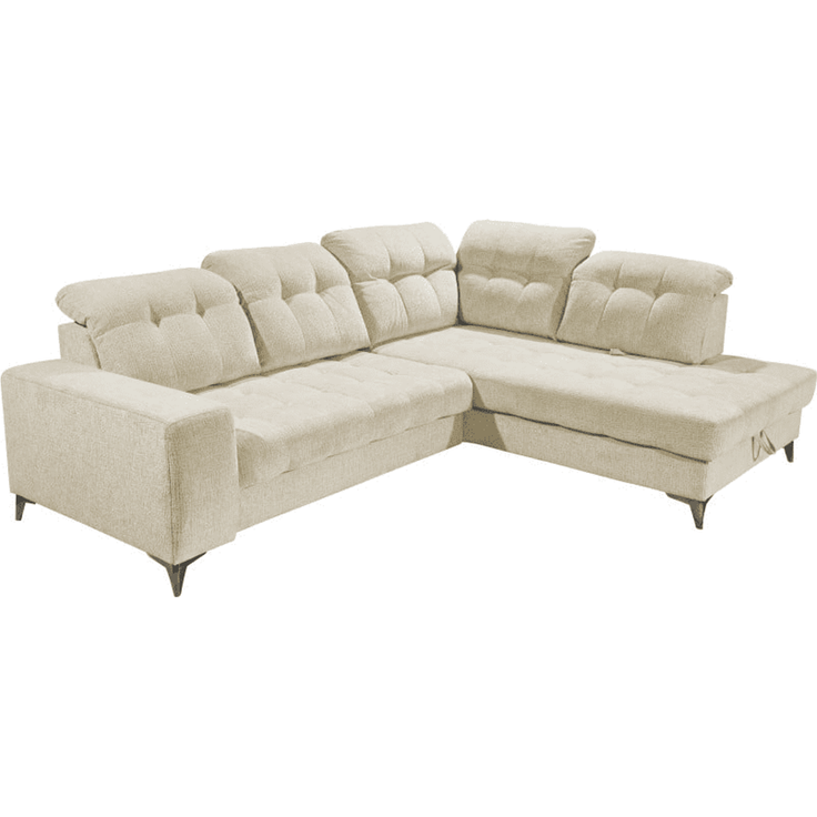 Sofa Varadero von ED Exciting Design – Funktionssofa mit elektronischem Sitzvorschub und Bettkasten