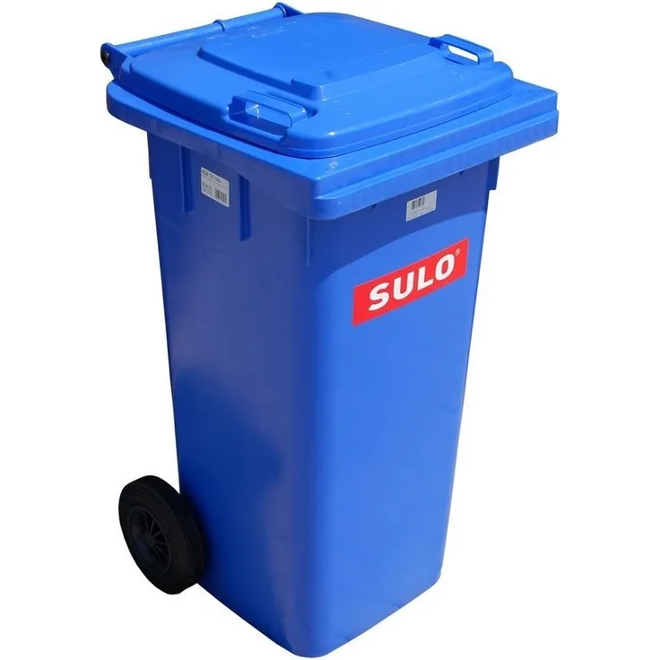 SULO Mülltrennsystem 120 L Mülleimer SULO Mülltonne blau