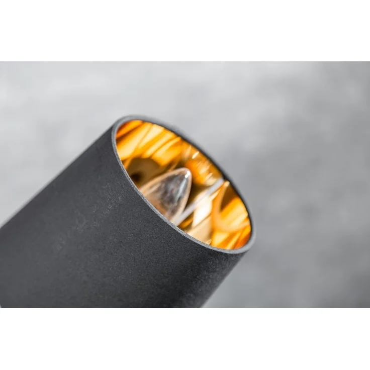 riess-ambiente Stehlampe LEVELS 176cm schwarz / gold, ohne Leuchtmittel, Wohnzimmer · Leinen · Metall · Marmor · Retro – Bild 7