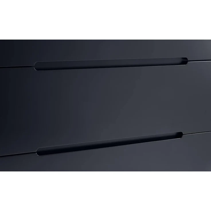 Julian Bowen Alicia Kommode mit 3 Schubladen in Anthrazit ist eine moderne und elegante Aufbewahrung für dein Schlafzimmer – Bild 6