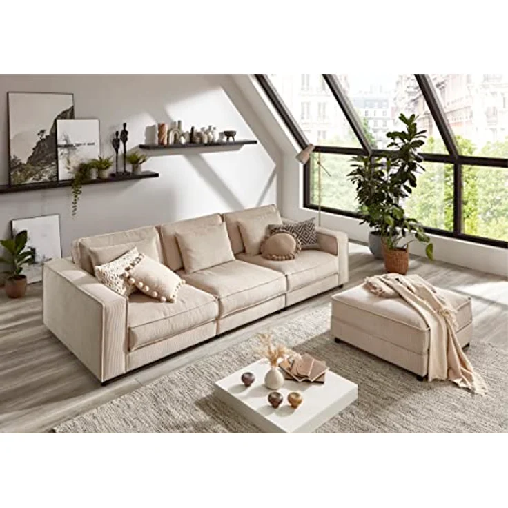 Atlantic Home Collection 3-Sitzer Sofa -Modul mit Armlehnen – Bild 2