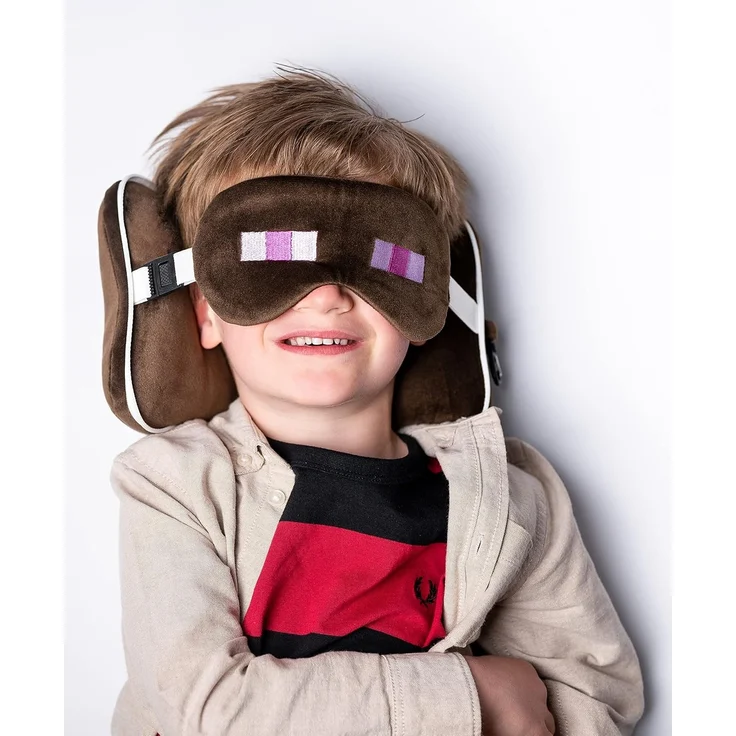 Puckator Reisekissen Minecraft Enderman Reisekissen mit Augenmaske – Bild 6