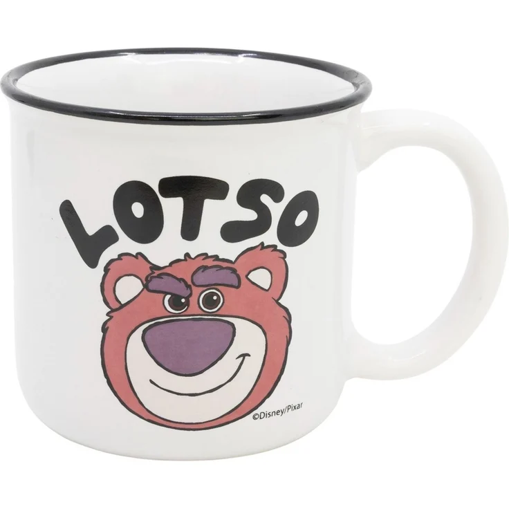 Disney Lotso Frühstückstasse 400 ml Keramik Tasse Geschenkbox – Bild 1