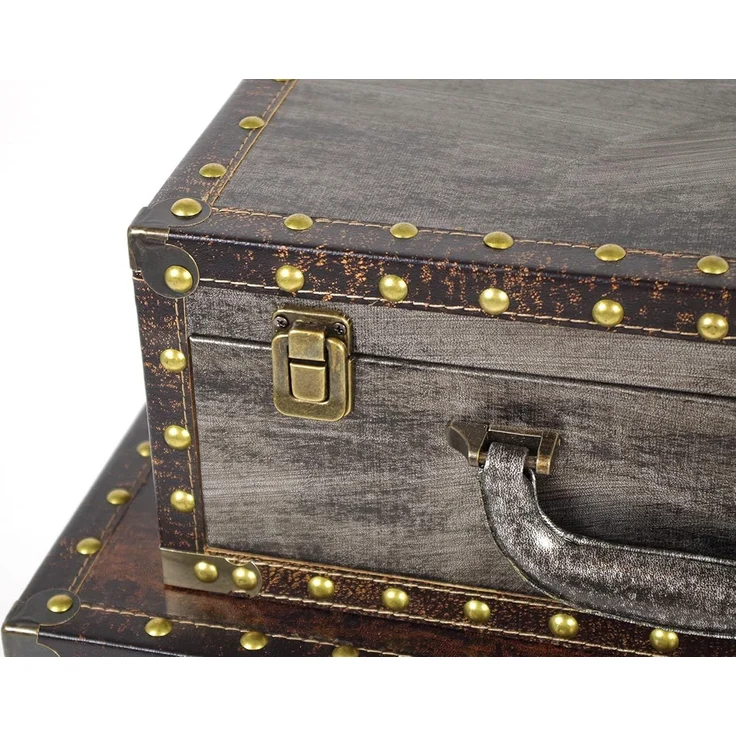 Kobolo Regal Kommode Kofferkommode VACAY aus MDF und PU – Bild 6