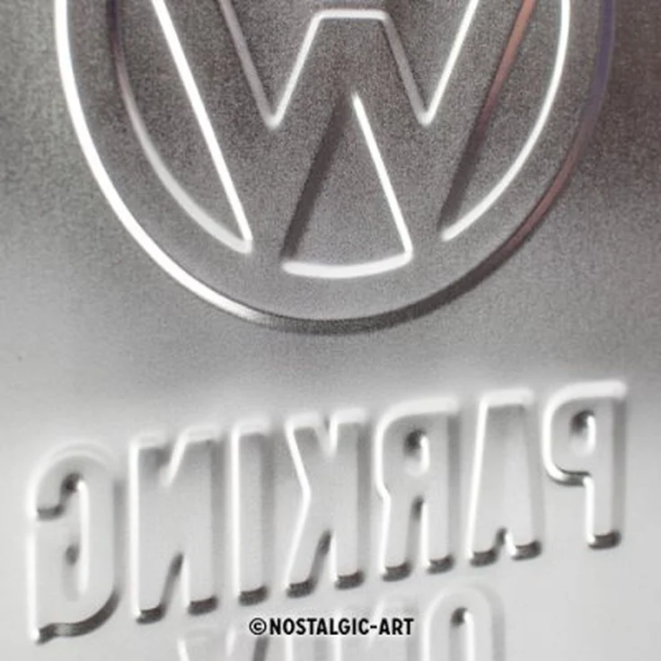 Nostalgic Art Blechschild Volkswagen Parking Only - 15x20cm – Metall – Mehrfarbig – 26169 – Bild 4