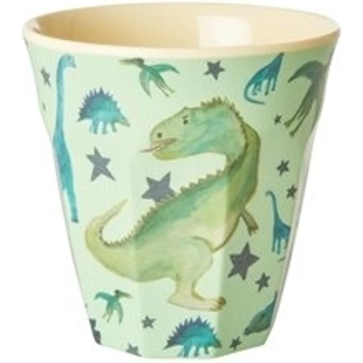 Rice Dino Print Melamin Becher Medium – Bild 4