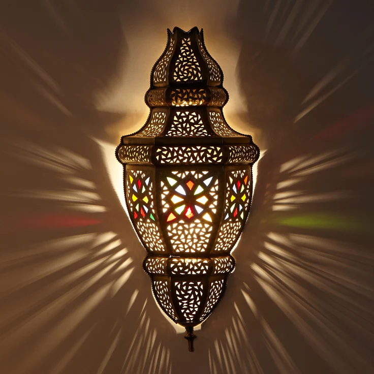 Messing Wandlampe Ayah – Bild 5
