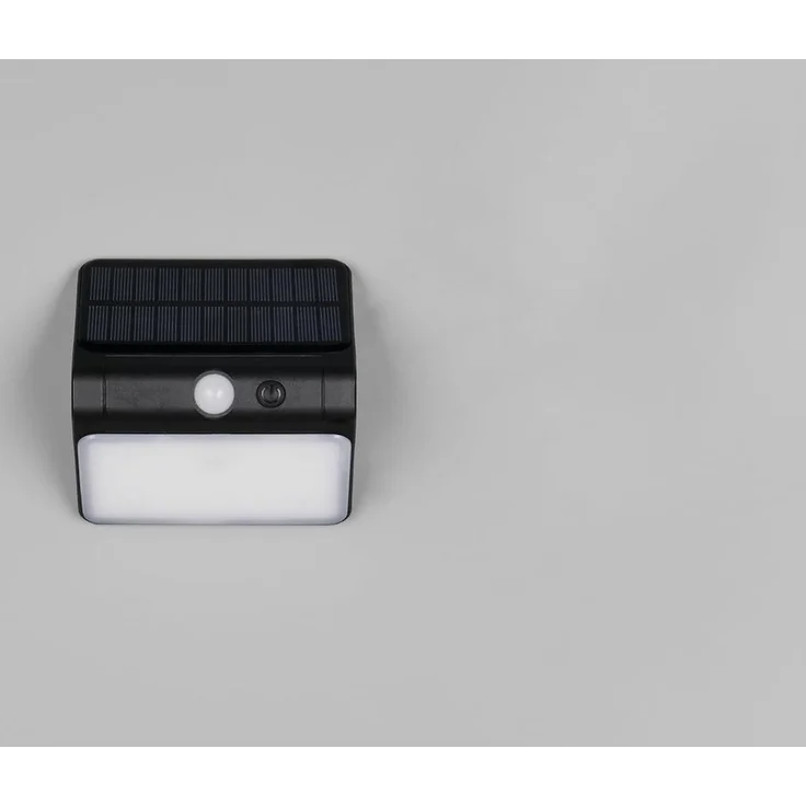 Solar Wandleuchte OLINDA außen mit Bewegungsmelder, Breite 12cm – Bild 10