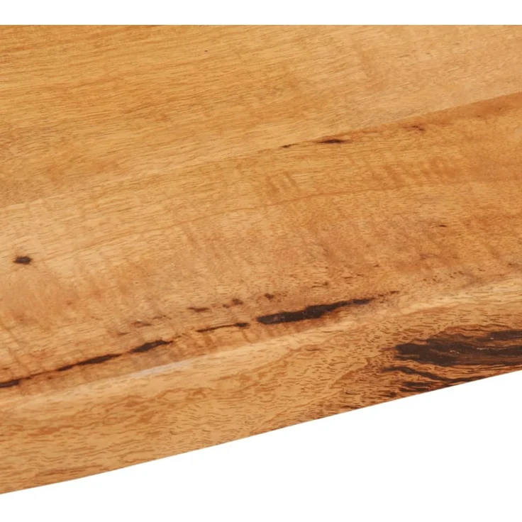 vidaXL Tischplatte mit Baumkante 120x60x3,8 cm Massivholz Mango 370744 – Bild 6