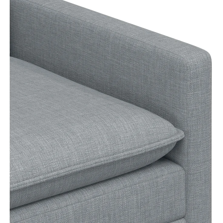 vidaXL Sofa Set 2 stk. Hellgrau Stoff 3417101 – Bild 5